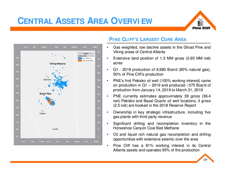 July 2019 Corporate Presentation – Pine Cliff Energy Ltd. – slide 23