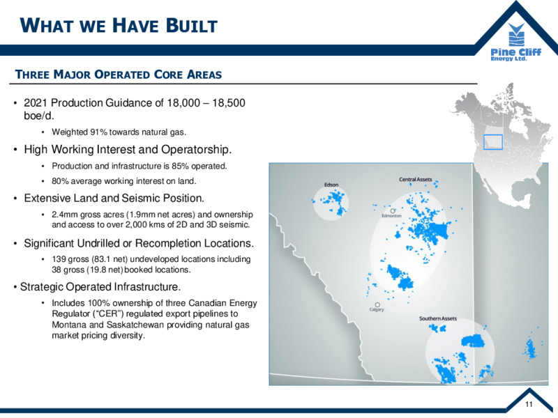 November 2021 Corporate Update – Pine Cliff Energy Ltd. – slide 12