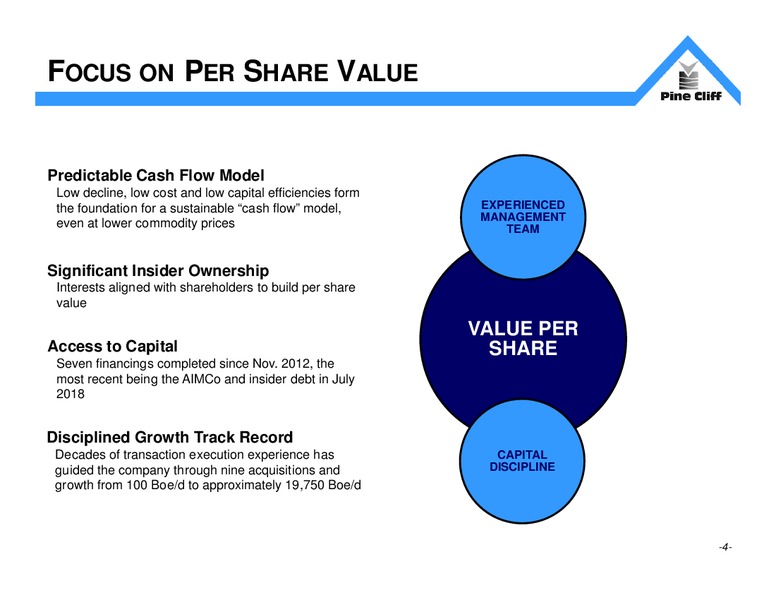 November 2018 Investor Presentation – Pine Cliff Energy Ltd. – slide 3