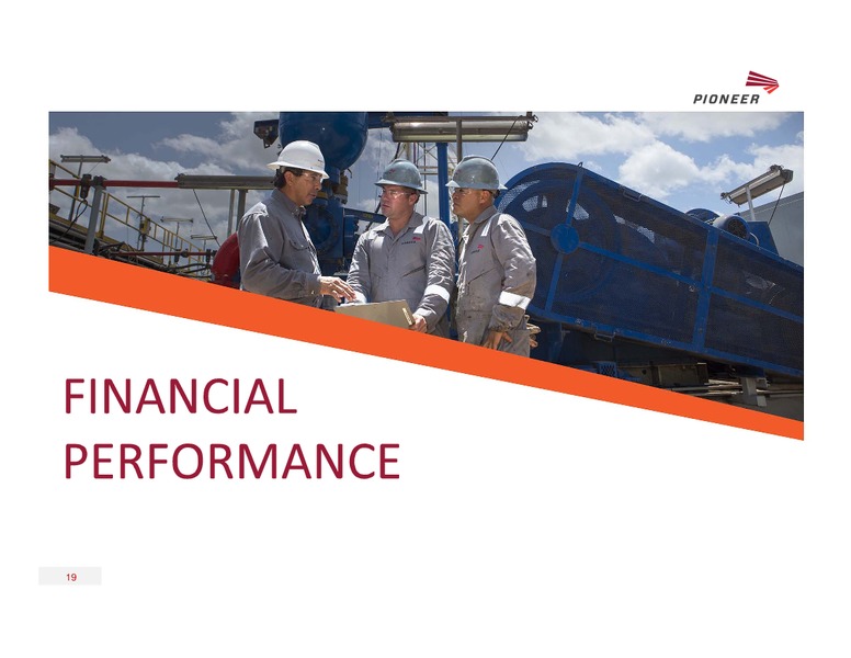 GHS 100 ENERGY CONFERENCE – Pioneer Energy Services Corp. – slide 18