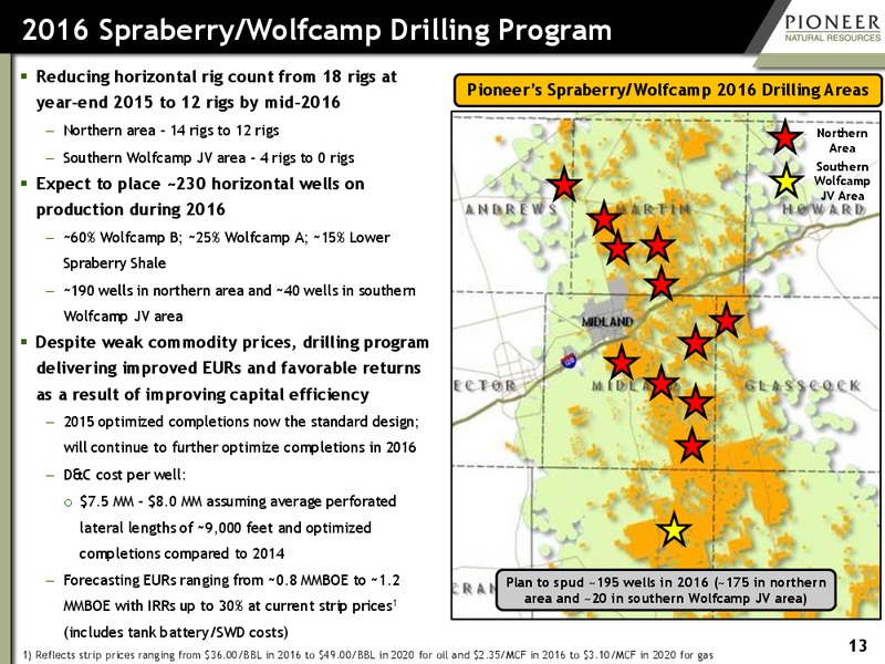 Credit Suisse 21st Annual Energy Summit – Pioneer Natural Resources Co. – slide 12