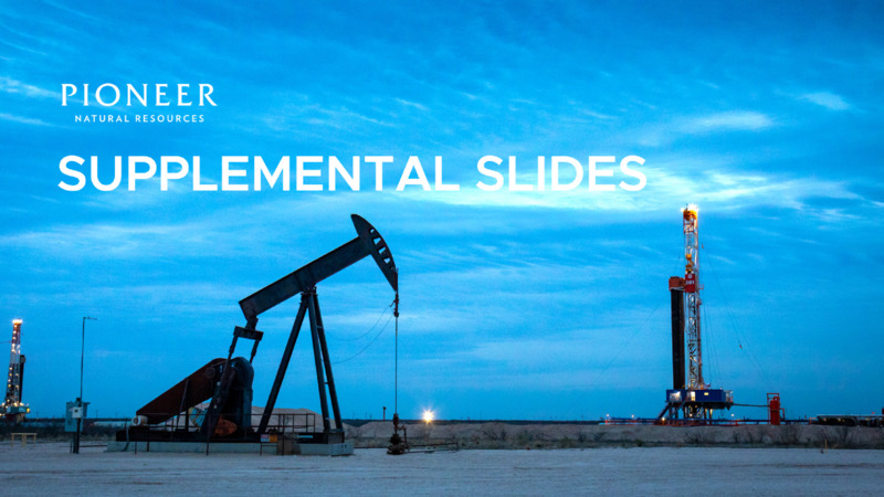 1Q 2023 Earnings Presentation – Pioneer Natural Resources Co. – slide 20