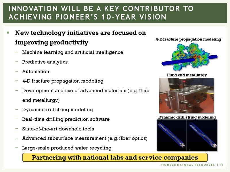 May 2017 Investor Presentation – Pioneer Natural Resources Co. – slide 10