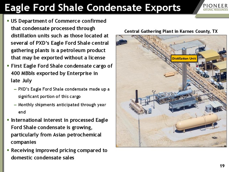 SEPTEMBER 2014 INVESTOR PRESENTATION – Pioneer Natural Resources Co. – slide 18