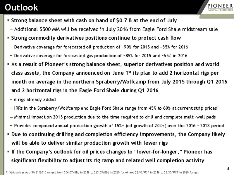 Johnson Rice Energy Conference – Pioneer Natural Resources Co. – slide 3