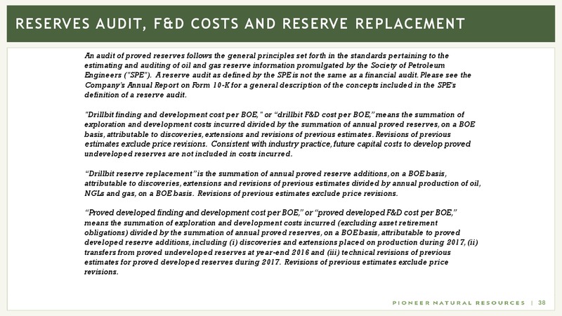 Global Energy Conference Bank of America Merrill Lynch – Pioneer Natural Resources Co. – slide 37