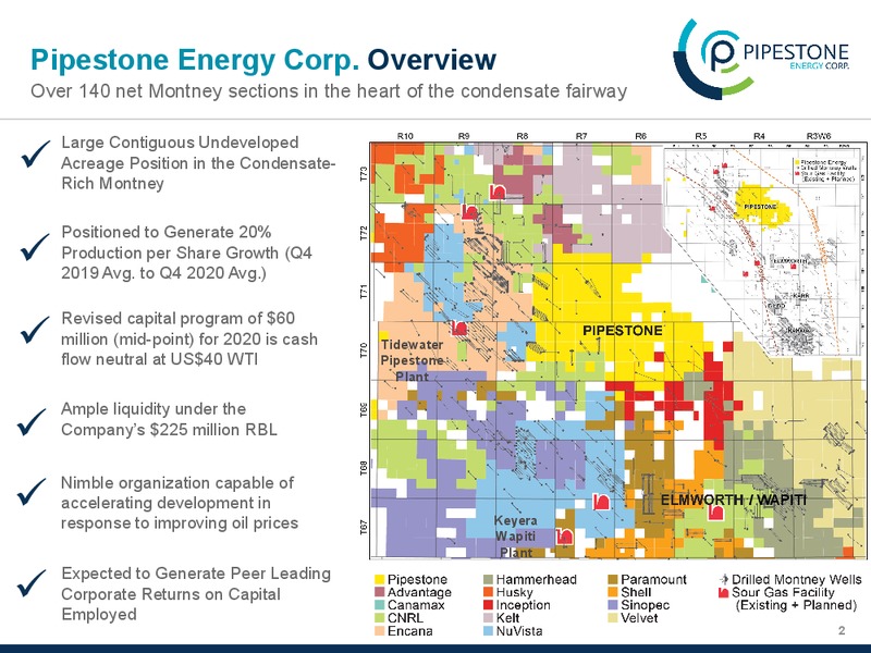 March 2020 Investor Presentation – Pipestone Energy Corp – slide 2