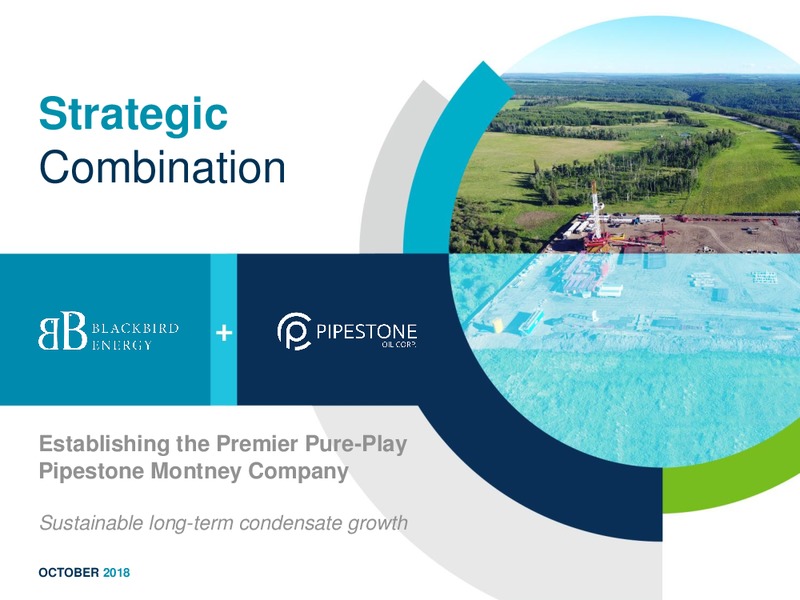 Backbird Energy and Pipestone – Pipestone Oil – slide 1