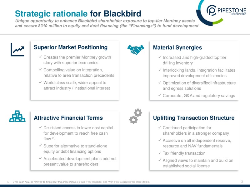 Backbird Energy and Pipestone – Pipestone Oil – slide 3