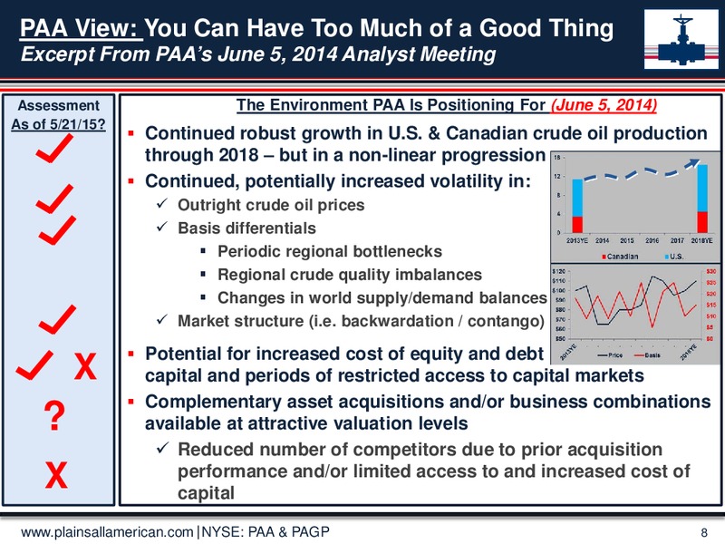 NAPTP Investor Conference – Plains All American Pipeline, L.P. – slide 7