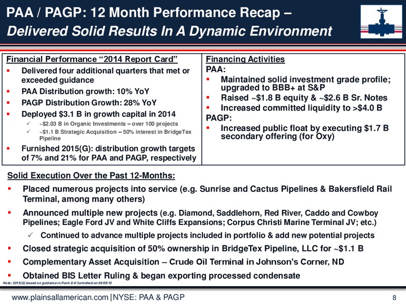 June 2015 Investor Presentation – Plains All American Pipeline, L.P. – slide 7