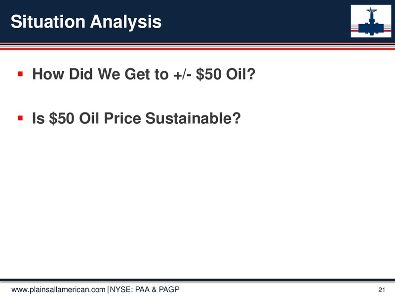 June 2015 Investor Presentation – Plains All American Pipeline, L.P. – slide 20