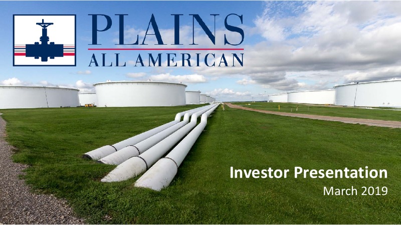 Scotia Howard Weil Energy Conference – Plains All American Pipeline, L.P. – slide 1