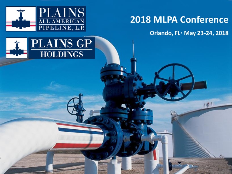 2018 MLPA Conference Orlando – Plains All American Pipeline, L.P. – slide 1