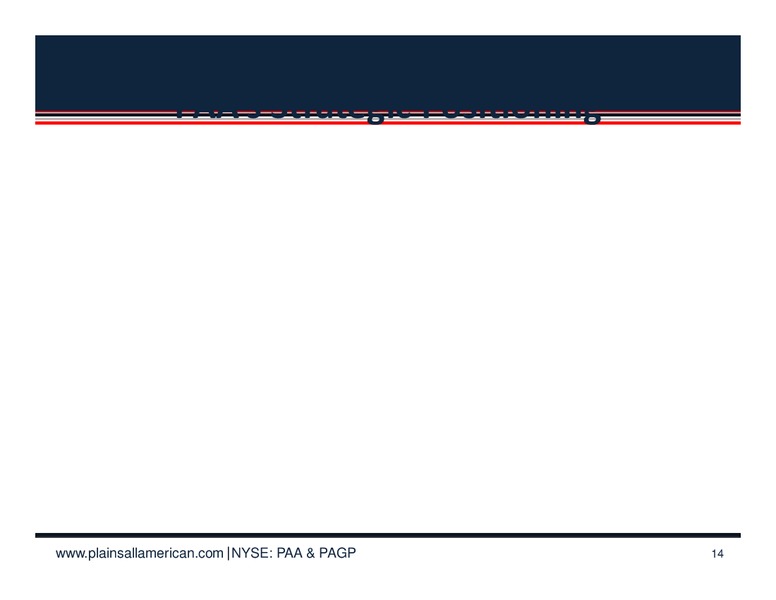 2017 MLPA Investor Conference (Orlando) – Plains All American Pipeline, L.P. – slide 13