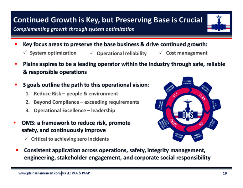 June 2018 Investor Day Presentation – Plains All American Pipeline, L.P. – slide 17