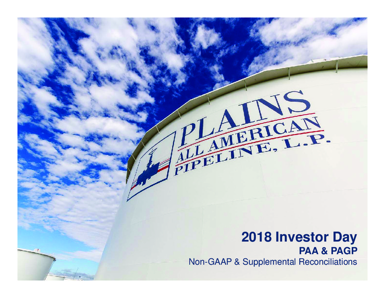 June 2018 Investor Day Presentation – Plains All American Pipeline, L.P. – slide 84