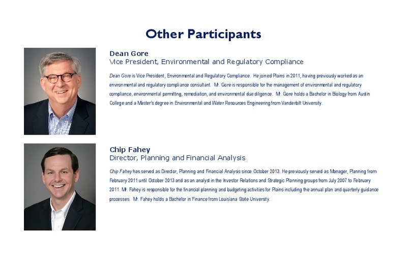 2019 Investor Day – Plains All American Pipeline, L.P. – slide 9