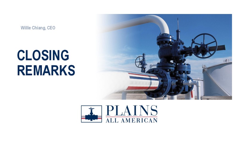 2019 Investor Day – Plains All American Pipeline, L.P. – slide 91