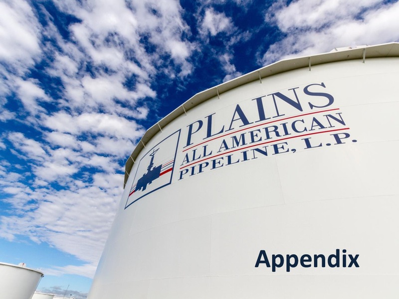 3Q 2018 Earnings Presentation – Plains All American Pipeline, L.P. – slide 14
