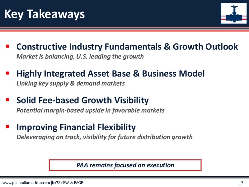 Corporate Presentation – Plains All American Pipeline, L.P. – slide 16