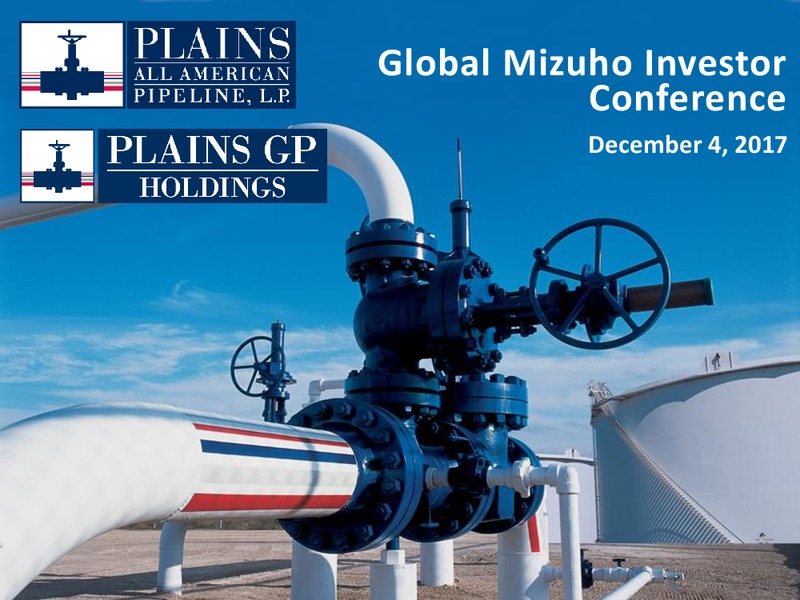 Global Mizuho Investor Conference – Plains All American Pipeline, L.P. – slide 1