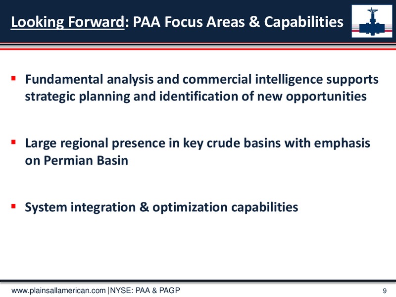 Morgan Stanley Update – Plains All American Pipeline, L.P. – slide 8