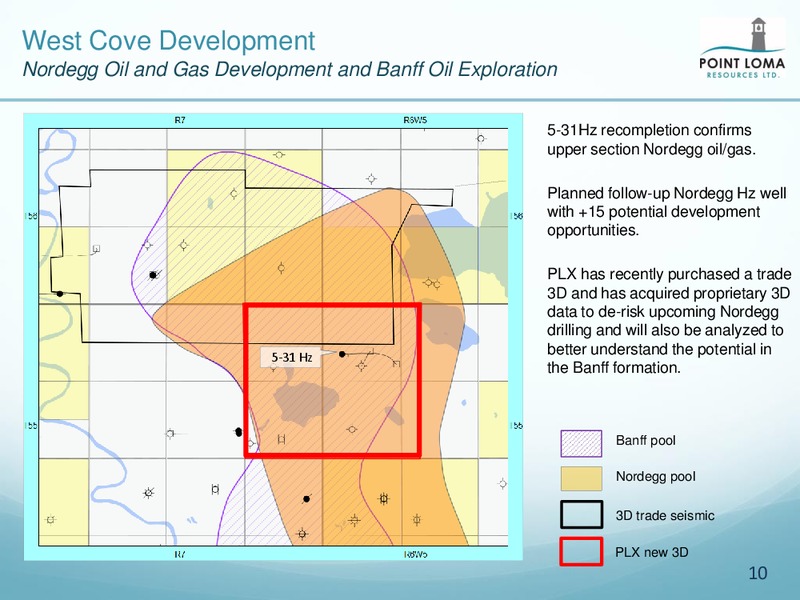 May 2018 Expanding Scale and Opportunities – Point Loma Energy Ltd. – slide 10