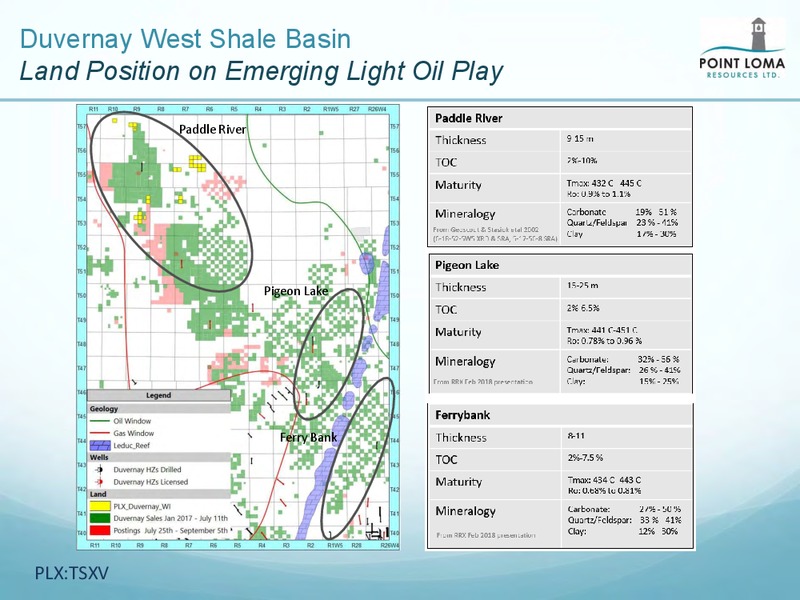 July 2018 Corporate Presentation – Point Loma Energy Ltd. – slide 18