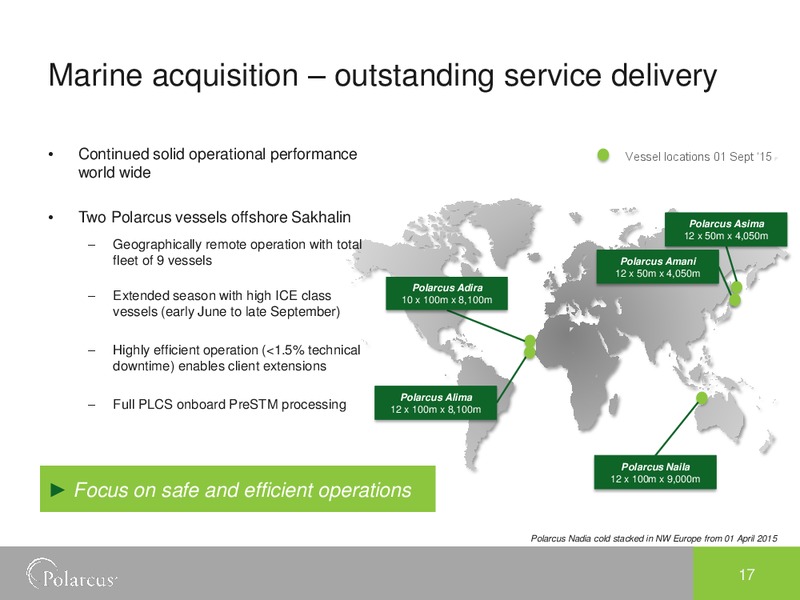 Pareto Securities Oil and Offshore Conference – Polarcus – slide 16