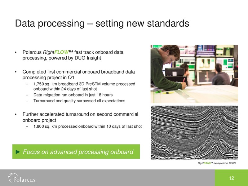 EAGE Conference – Polarcus – slide 11