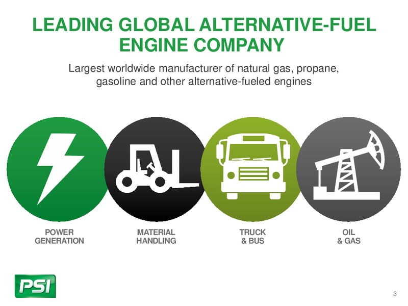 August 2015 Investor Presentation – Power Solutions International, Inc. – slide 2