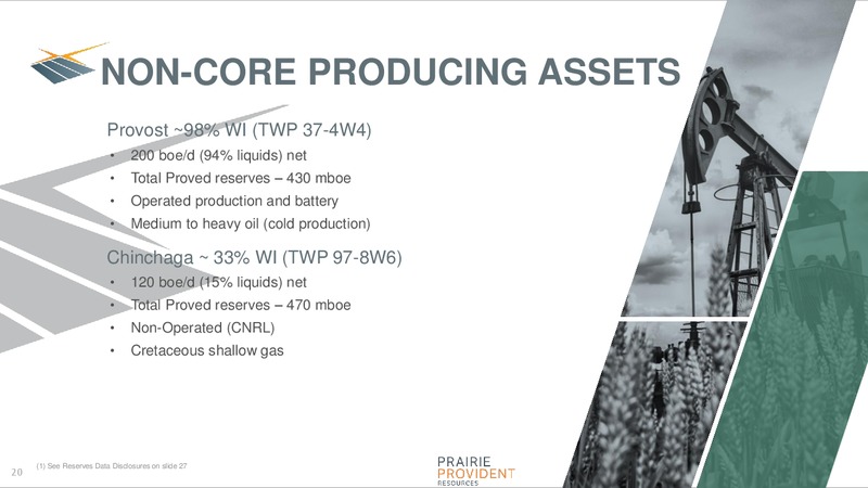September 2017 Corporate Presentation – Prairie Provident Resources Inc. – slide 20