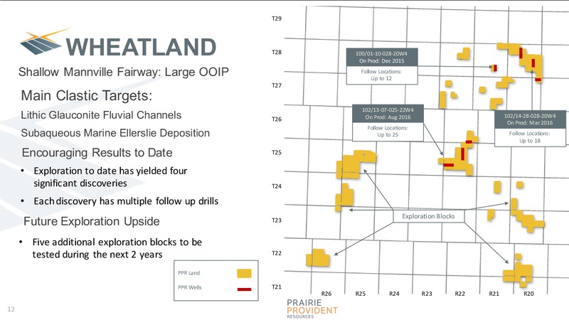November 2016 Corporate Presentation – Prairie Provident Resources Inc. – slide 12