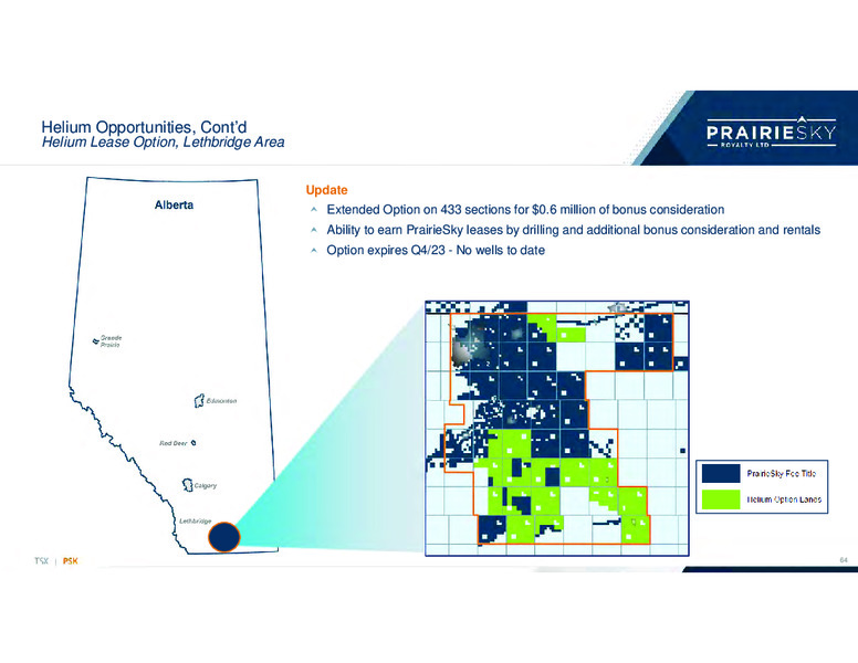 May 2023 Investor Presentation – Prairiesky Royalty Ltd. – slide 61