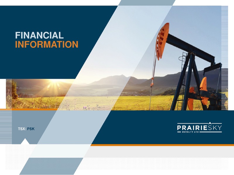 September 2019 Corporate Presentation – Prairiesky Royalty Ltd. – slide 41