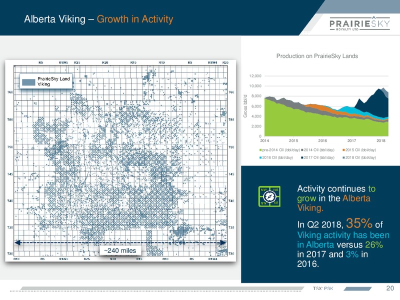 September 2018 Investor Presentation – Prairiesky Royalty Ltd. – slide 21