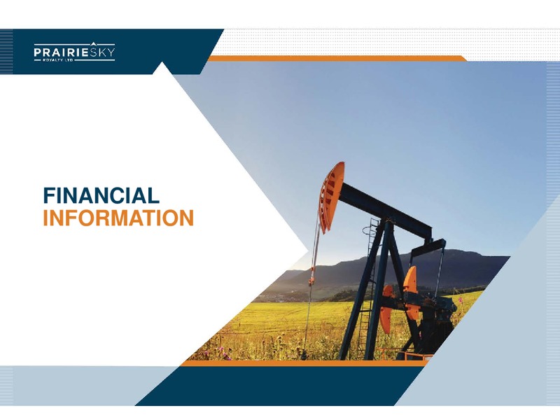 September 2018 Investor Presentation – Prairiesky Royalty Ltd. – slide 42