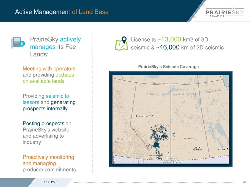 November 2019 Corporate Presentation – Prairiesky Royalty Ltd. – slide 39