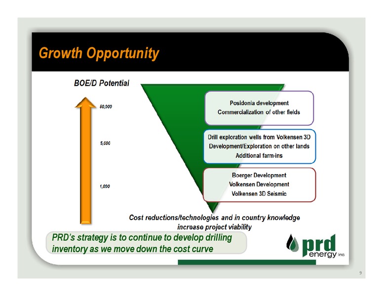 SPRING 2014 COMPANY OVERVIEW – Prd Energy Inc. – slide 9
