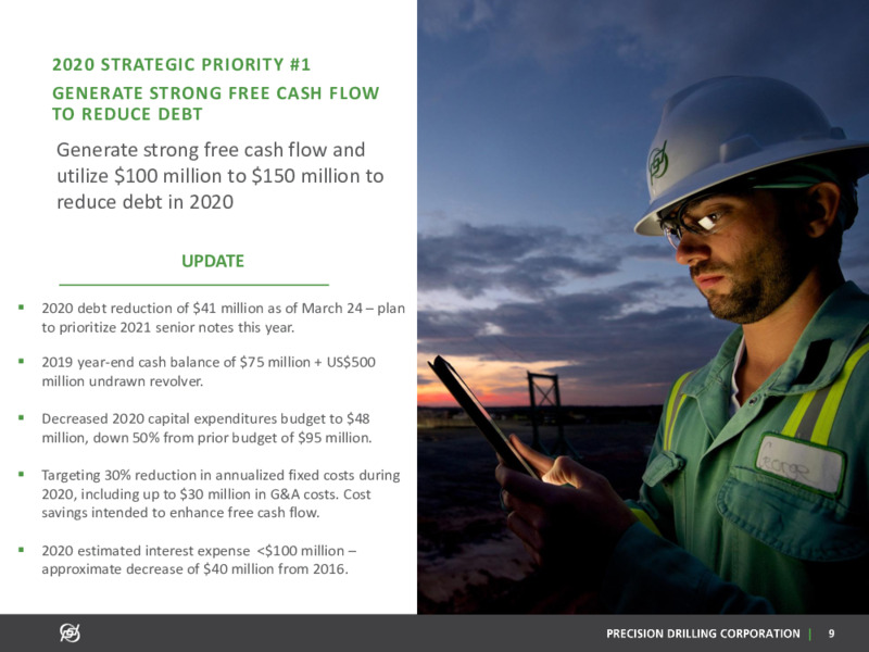 March 2020 Corporate Presentation – Precision Drilling Corporation – slide 8