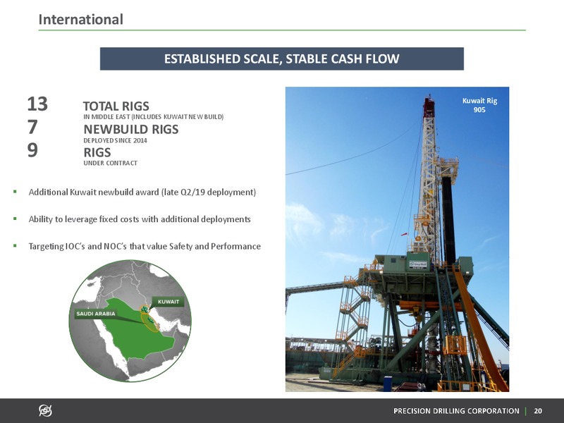 June 2019 Investor Presentation – Precision Drilling Corporation – slide 19
