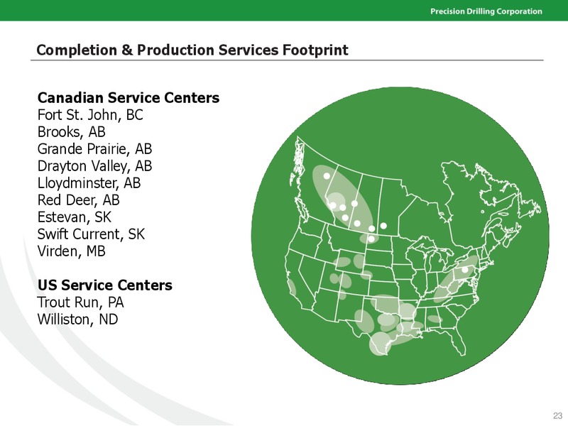 PETERS & CO LIMITED 2014 ENERGY CONFERENCE – Precision Drilling Corporation – slide 22