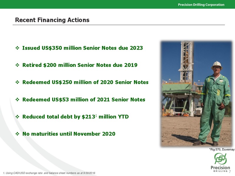 December 2016 Investor Presentation – Precision Drilling Corporation – slide 6