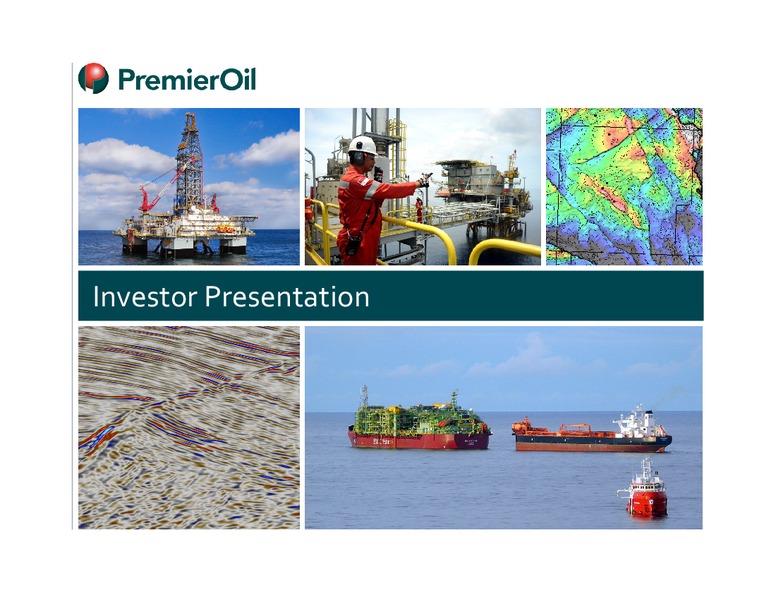 January 2019 Investor Presentation – Premier Oil – slide 1