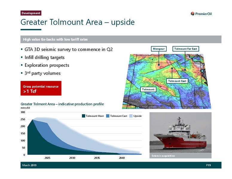 FY 2018 Results Presentation – Premier Oil – slide 20