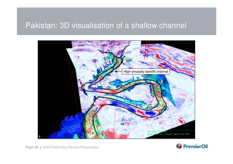 MARCH 2005 PRELIMINARY RESULTS – Premier Oil – slide 36