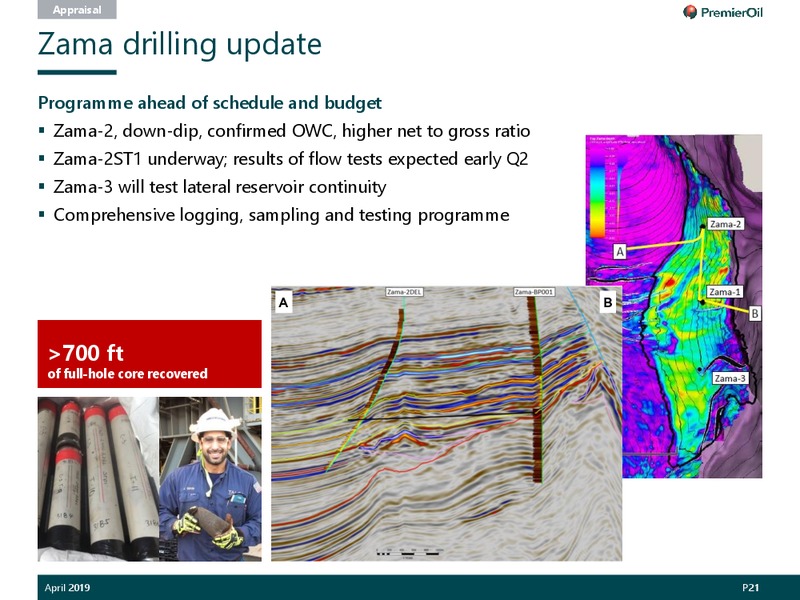 April 2018 Investor Presentation – Premier Oil – slide 22