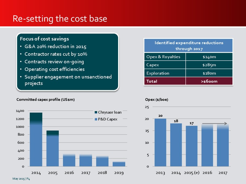Nomura Upstream Projects Seminar – Premier Oil – slide 4
