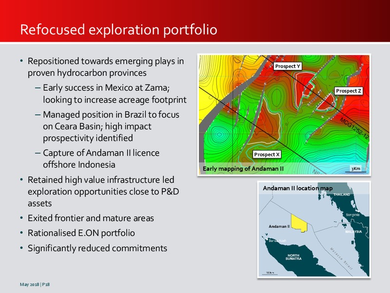 May 2018 Investor Presentation – Premier Oil – slide 18